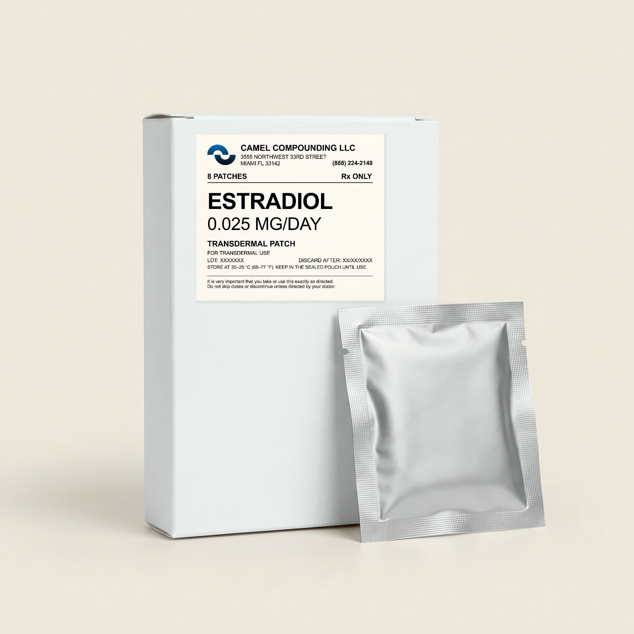 Estradiol Patch 0.025 mg/day